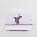 Shank It Golf Purple Drank White Trucker Hat — Adjustable
