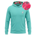 Pink Tropical Performance Hoodie | Lightweight Unisex Moisture-Wicking Athletic Hoodie