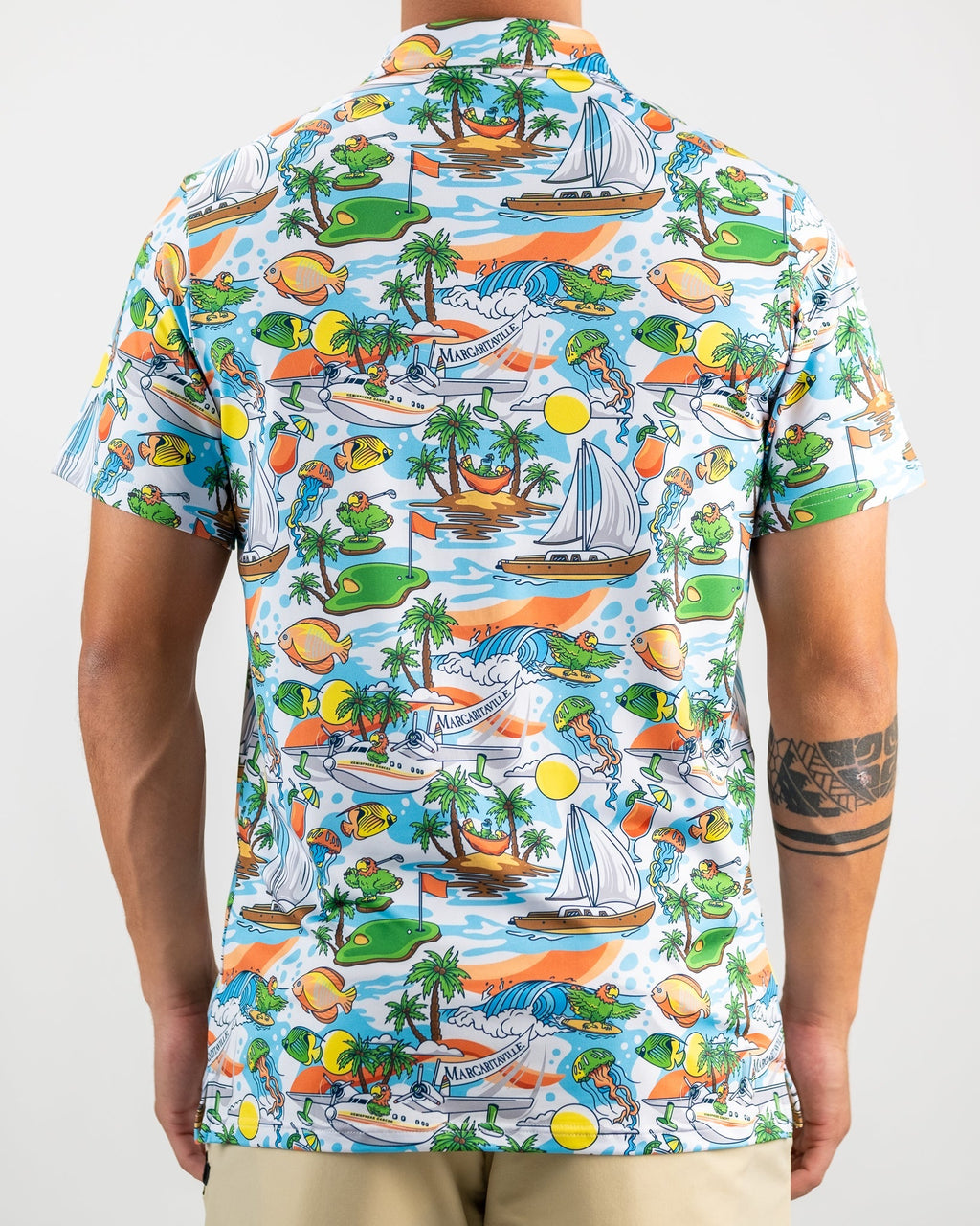Margaritaville - Pins In Paradise Golf Polo