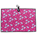 Frosted Animal Cookie Golf Towel | 24” x 16” Microfiber Towel | Magnetic Clip & Carabiner | Premium Golf Accessory