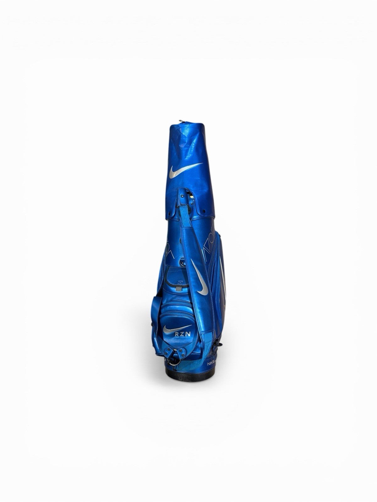 Nike Vapor RZN Blue Staff Golf Bag Synthetic Leather Rare No Name Pre Loved
