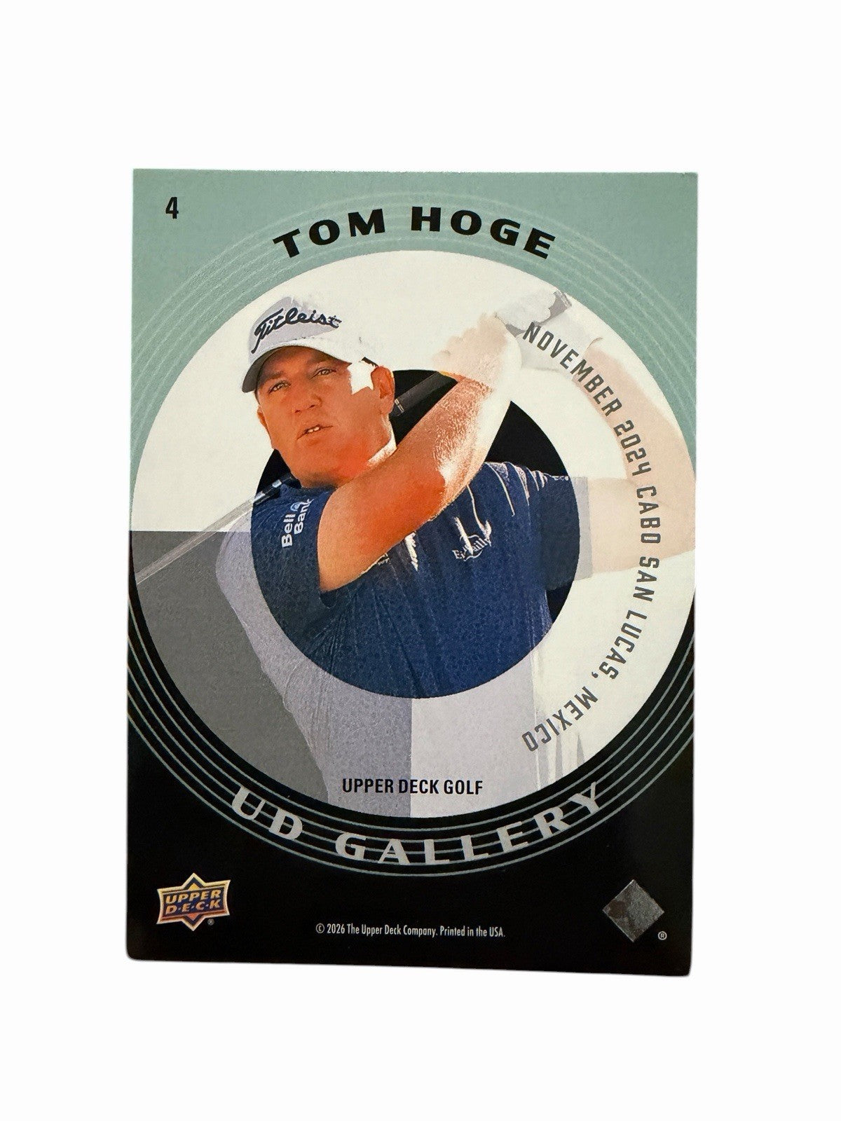 Tom Hoge 2026 Upper Deck UD Gallery 4
