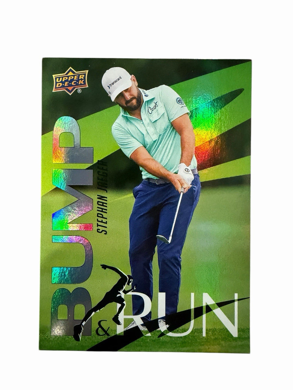 2026 Upper Deck Golf #BR-8 Stephan Jaeger Bump and Run