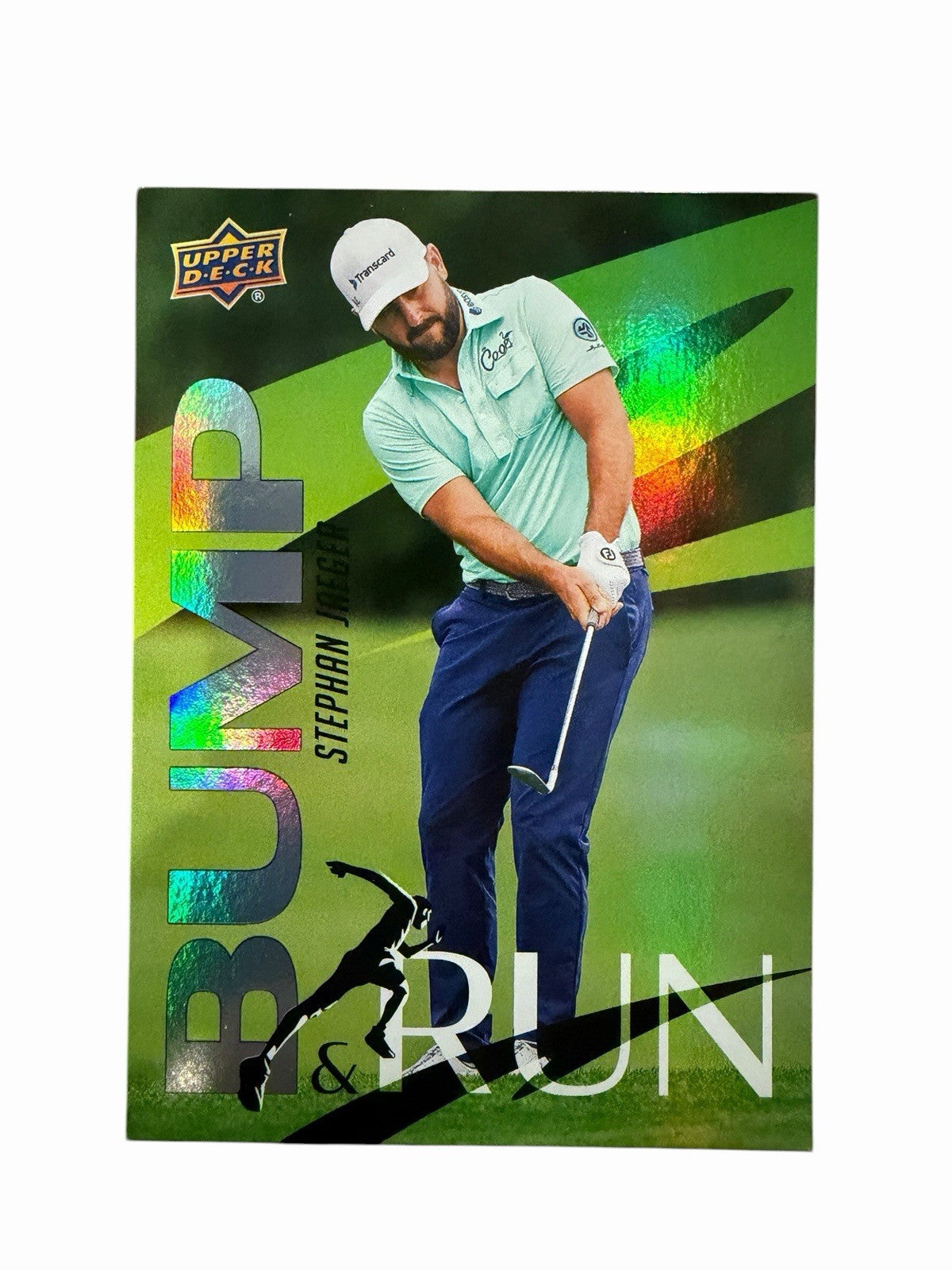 2026 Upper Deck Golf #BR-8 Stephan Jaeger Bump and Run