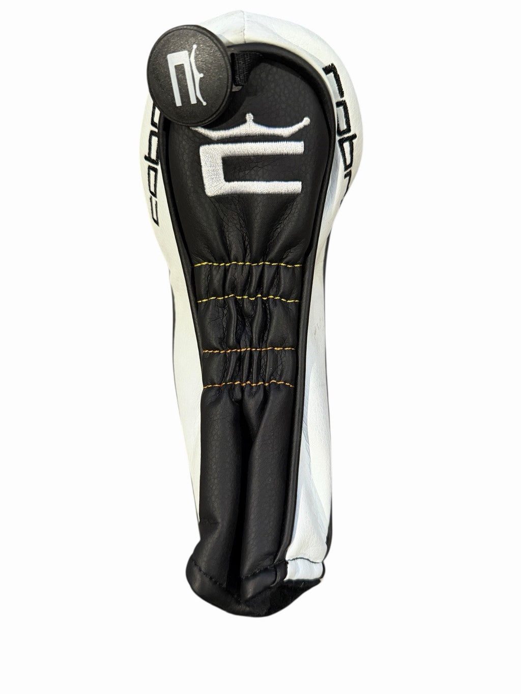 Cobra LTDX Hybrid Head Cover With Tag Black White Orange Yellow Rescue Golf New