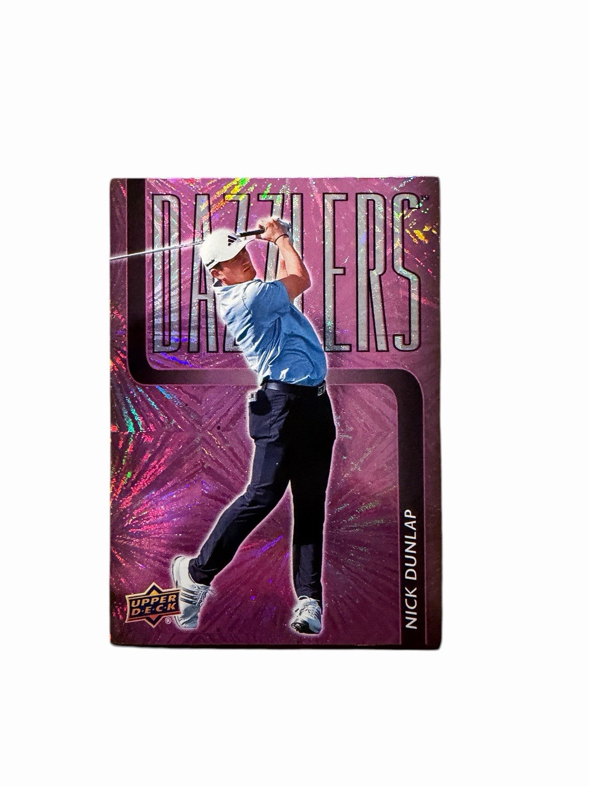 2026 Upper Deck Golf Dazzlers Pink #DZ2 Nick Dunlap