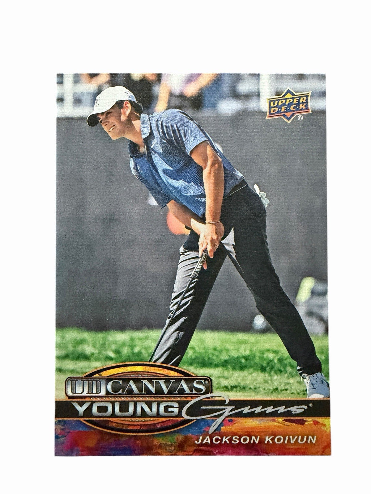 2026 Upper Deck Golf Jackson Koivun UD Canvas Young Guns New Mint 