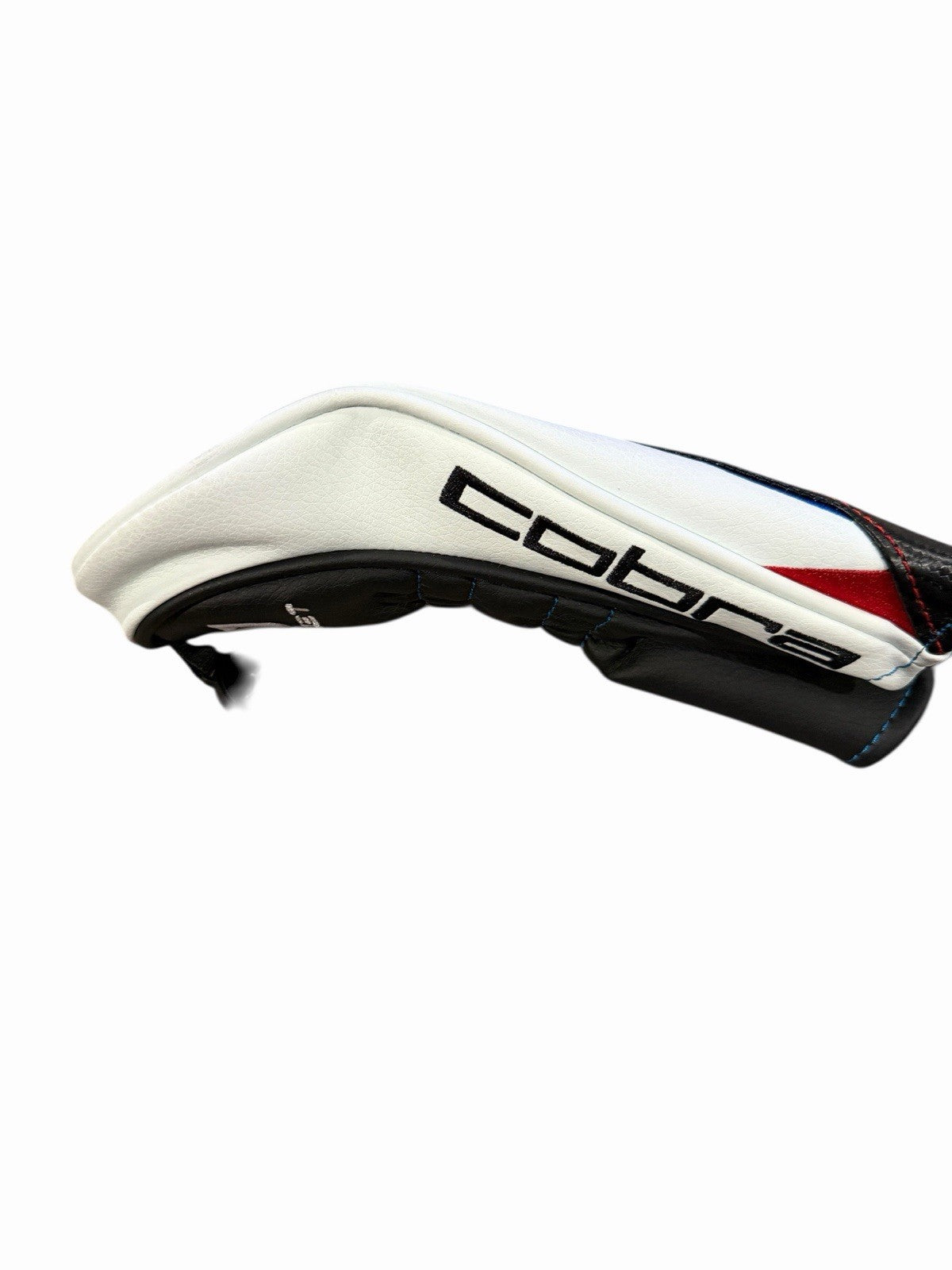 Cobra Golf Aerojet Hybrid White/Black/Blue Headcover Unused Multi Tag
