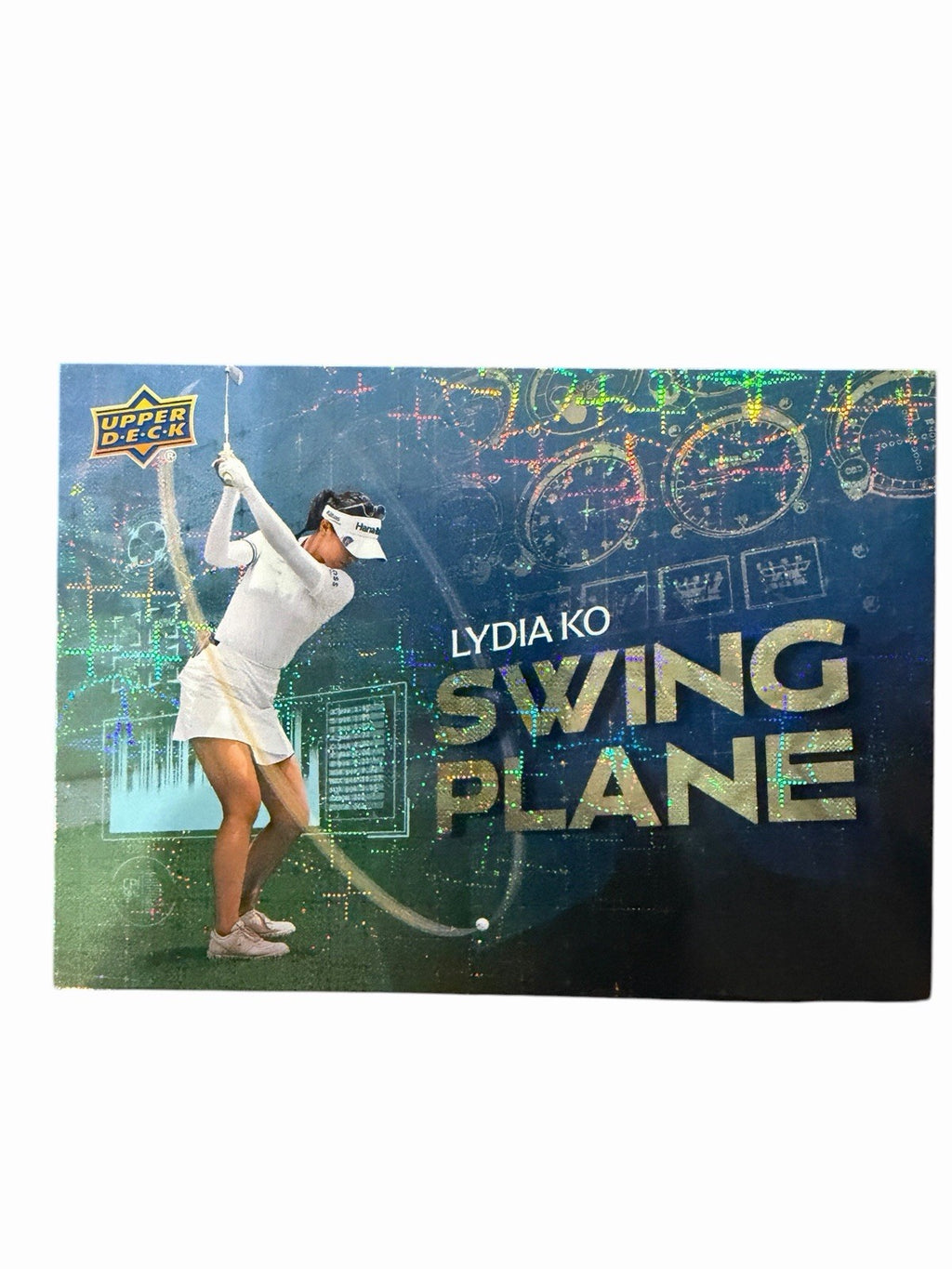 Upper Deck Golf Lydia Ko Swing Plane SP-8 Golf 2024 Sports Trading Card