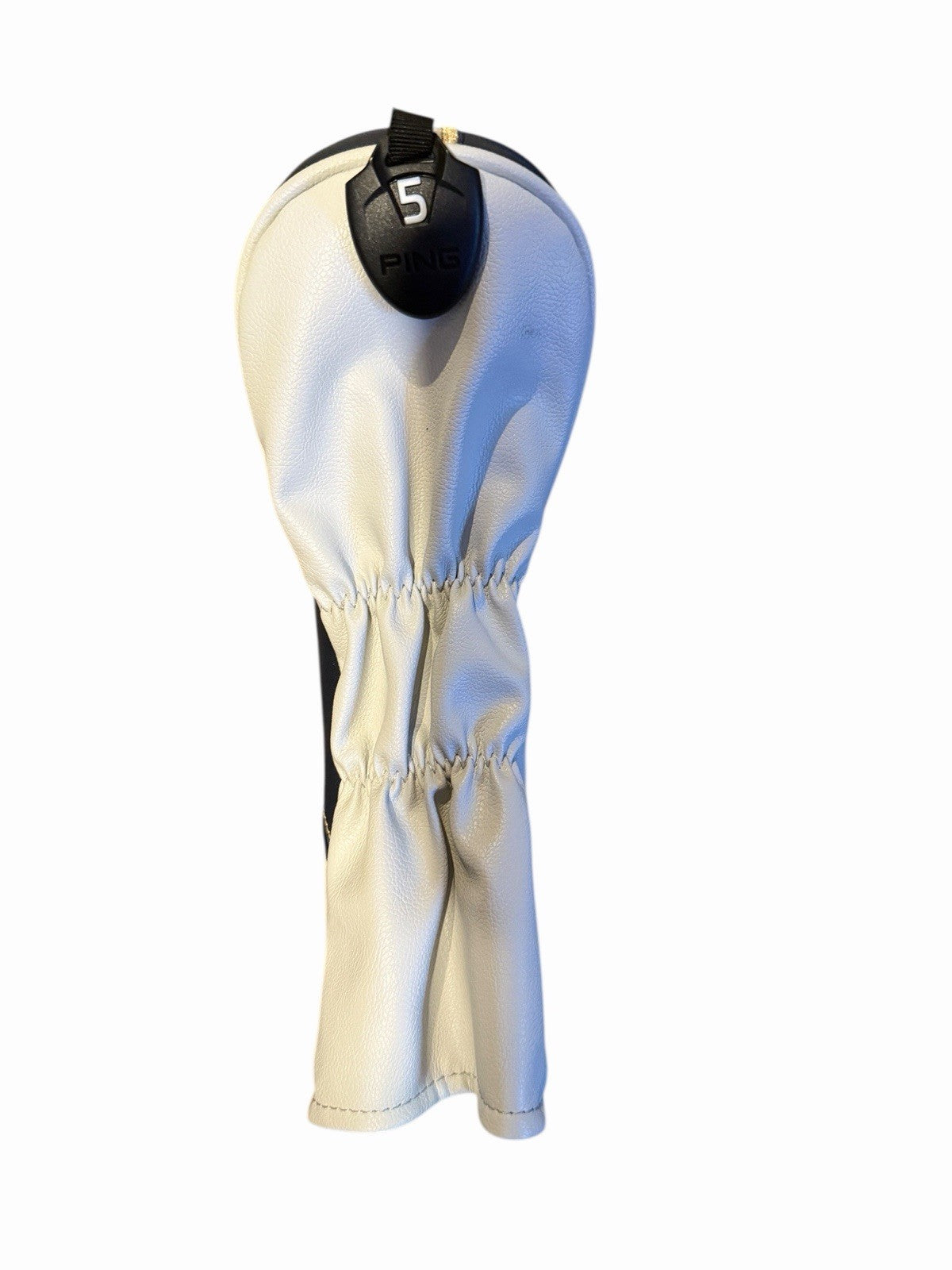 PING G Le Fairway Wood Headcover Blue/White/Yellow Adjustable Tags Fit All Woods