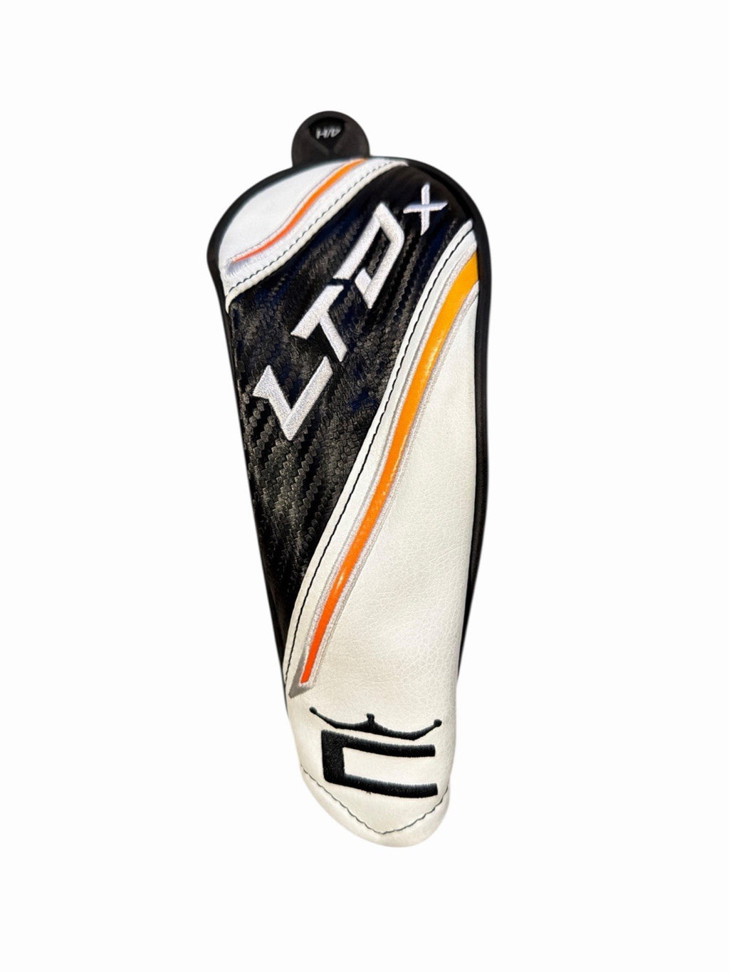Cobra LTDX Hybrid Head Cover With Tag Black White Orange Yellow Rescue Golf New