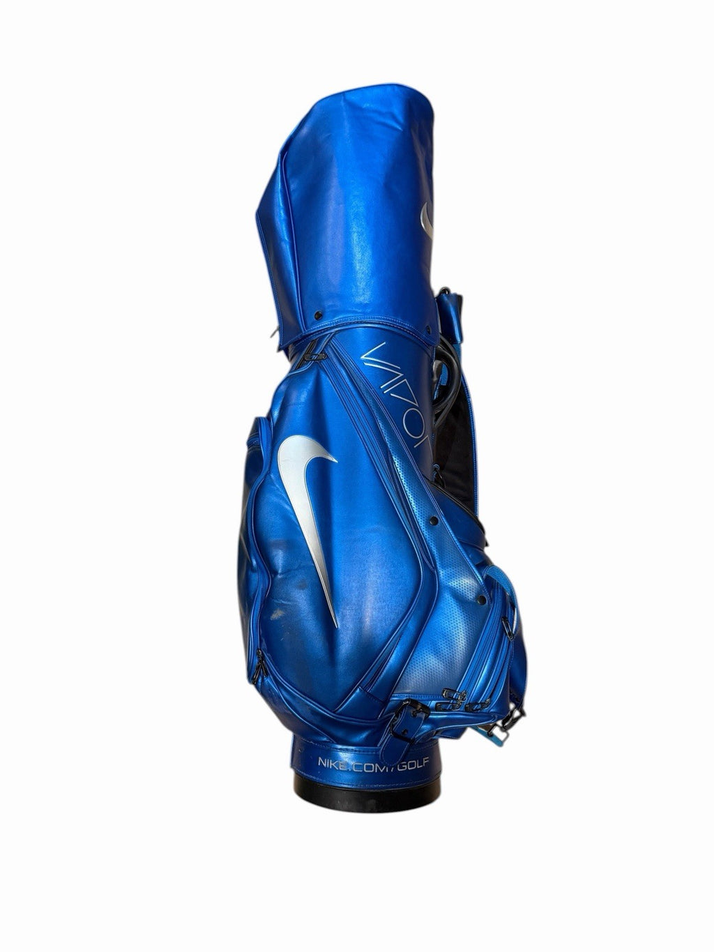 Nike Vapor RZN Blue Staff Golf Bag Synthetic Leather Rare No Name Pre Loved
