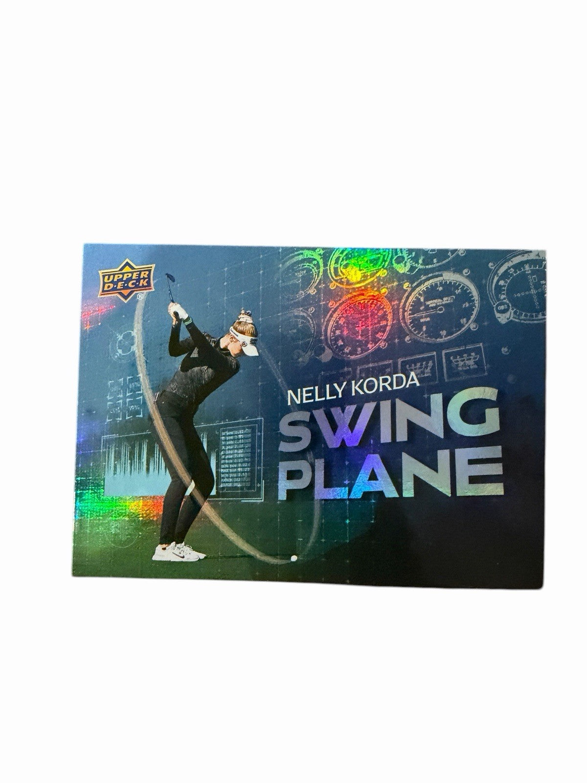 2026 Upper Deck Golf Nelly Korda Swing Plane 