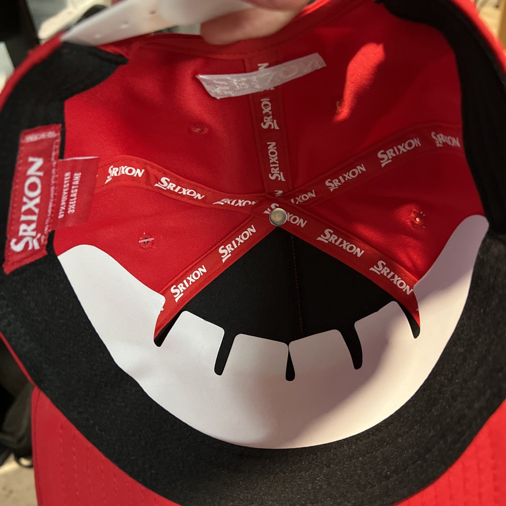 SRIXON LTD ED STARS & STRIPES SNAPBACK GOLF HAT. Red. New