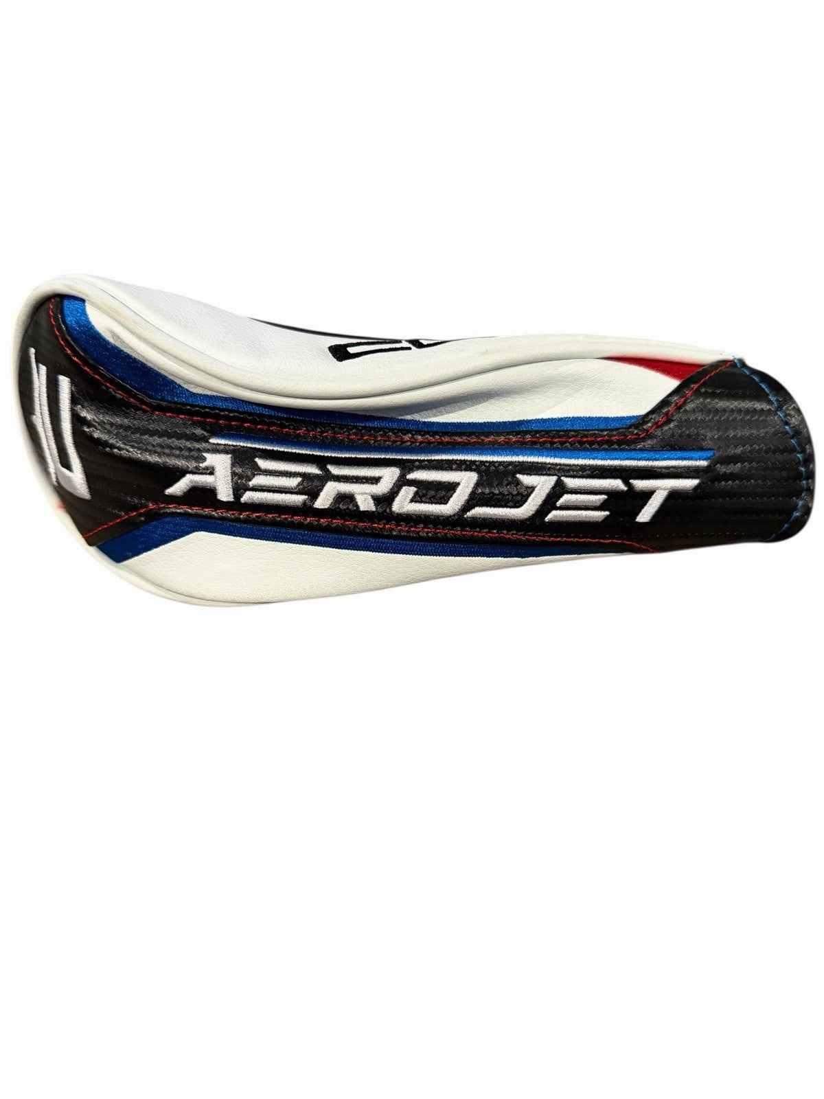 Cobra Golf Aerojet Hybrid White/Black/Blue Headcover Unused Multi Tag
