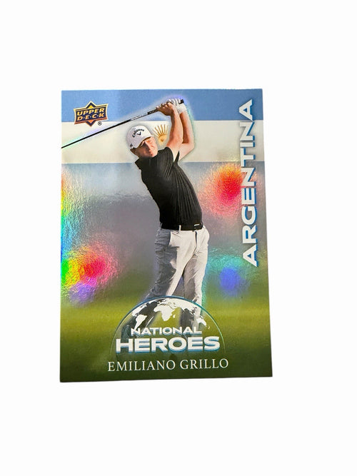 2026 UPPER DECK GOLF UD National Pride ARGENTINA NH-6 Emiliano Grillo🔥