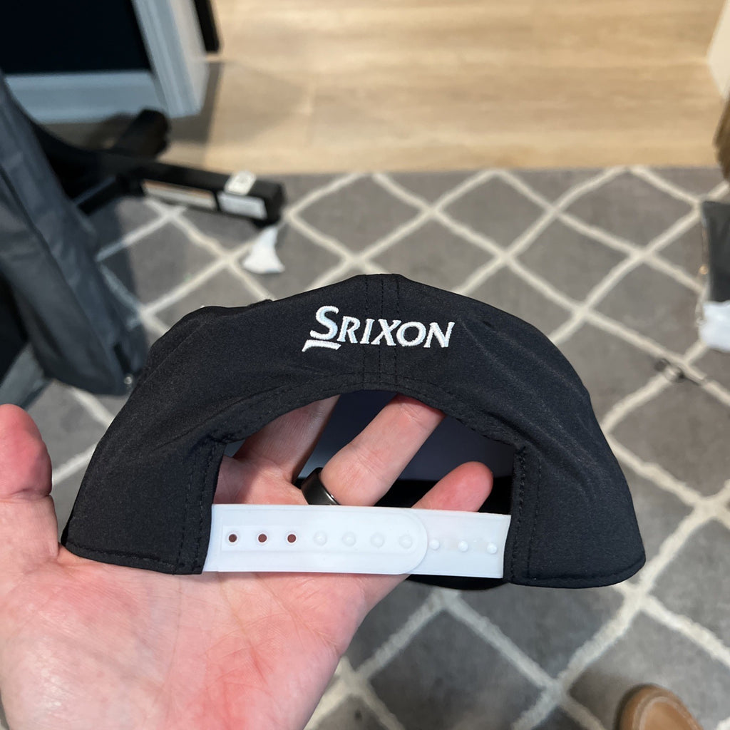 SRIXON LTD ED STARS & STRIPES SNAPBACK GOLF HAT. BLACK. New