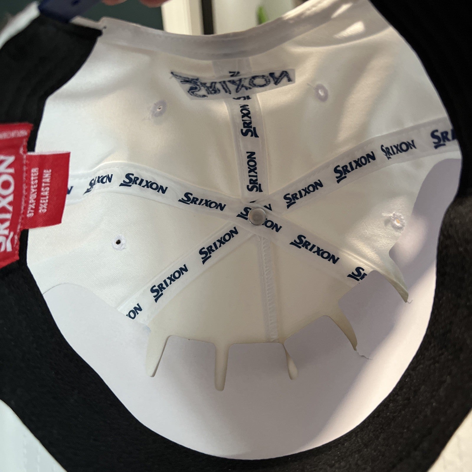 SRIXON LTD ED STARS & STRIPES SNAPBACK GOLF HAT. White. New