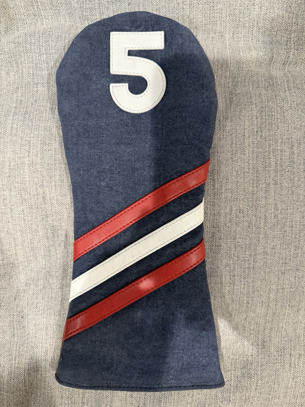 Full set Old Glory Golf Headcover – Patriotic - USA - Full grain leather