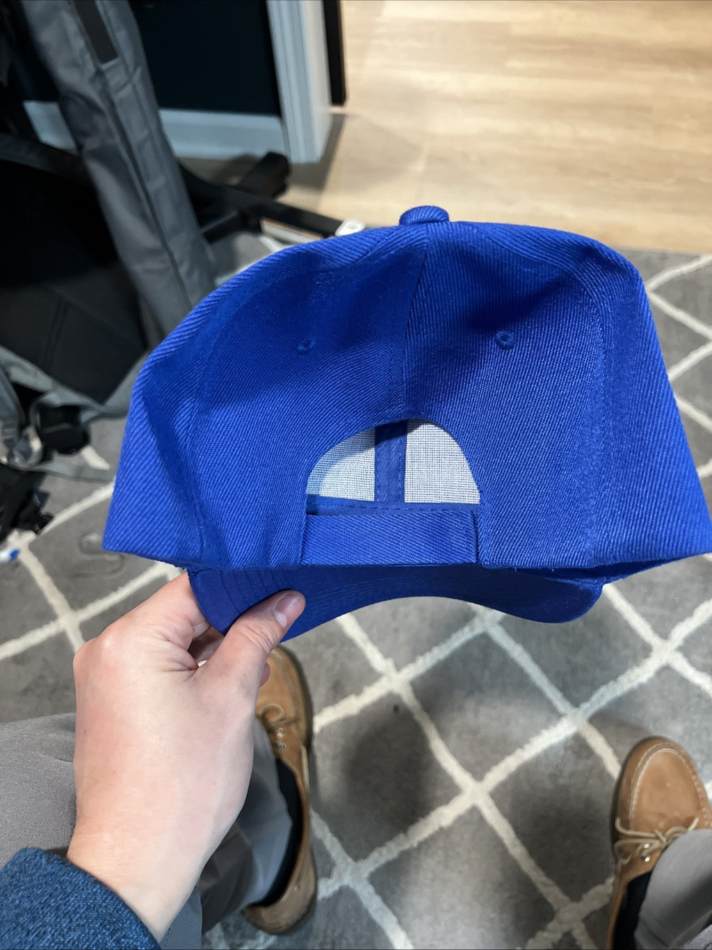 The Open Blue Adjustable Golf Hat One Size Fits Most