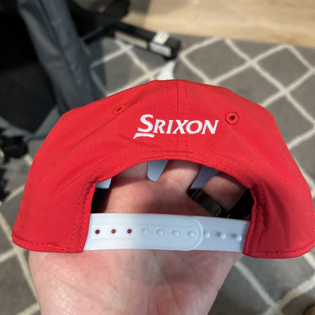 SRIXON LTD ED STARS & STRIPES SNAPBACK GOLF HAT. Red. New