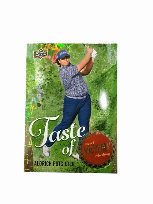 2026 Upper Deck Golf Aldrich Potgieter Taste of Victory #TV-8