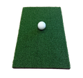 Golf Chipping Mat (16in x 10in) - Portable Practice Hitting Mat for Home with Real Turf