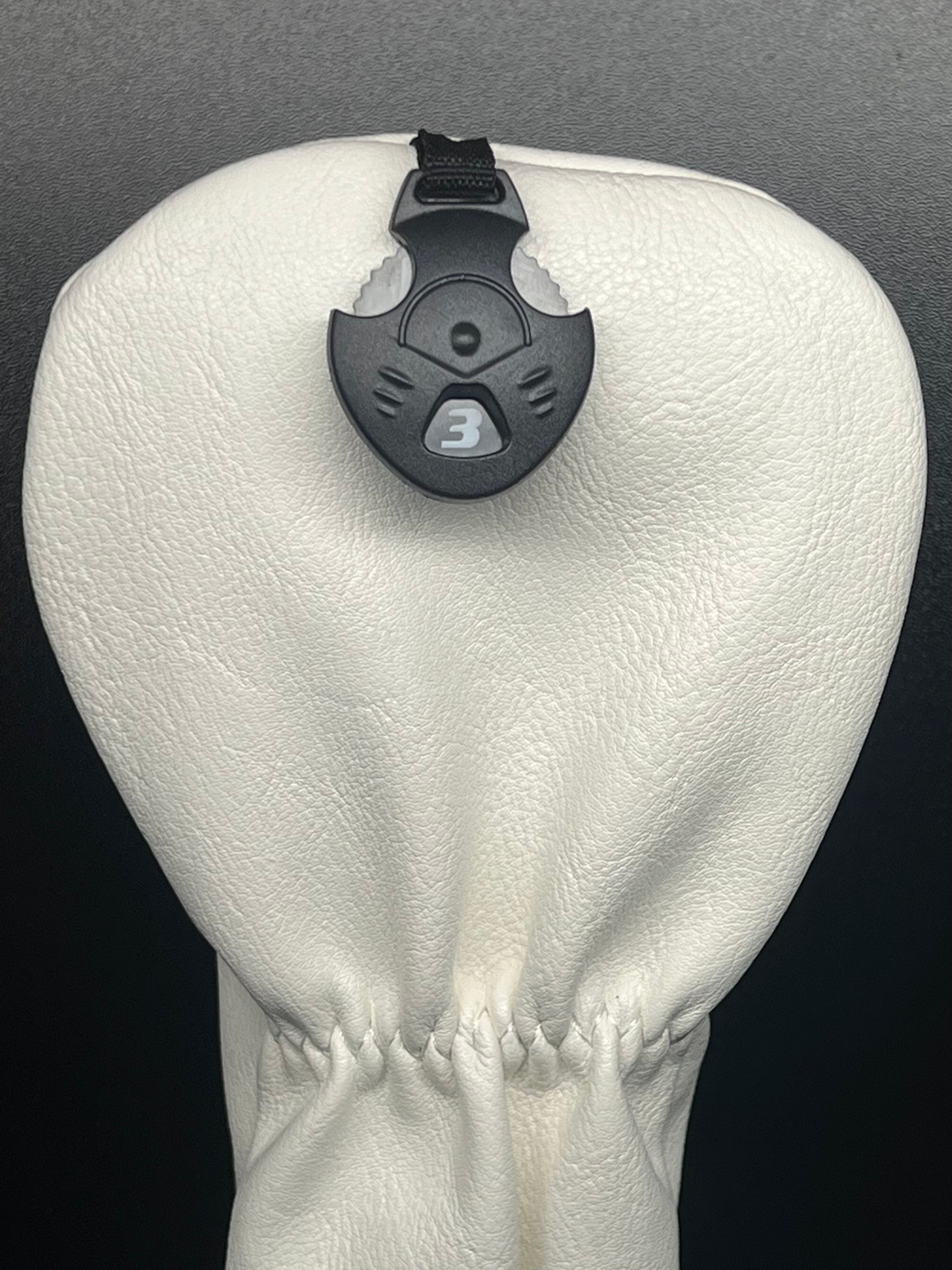 Angry Bombs White Headcover