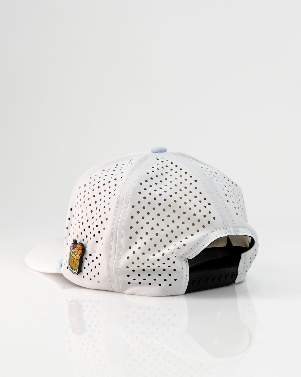 Old Fashioned White - Perforated Golf Rope Hat