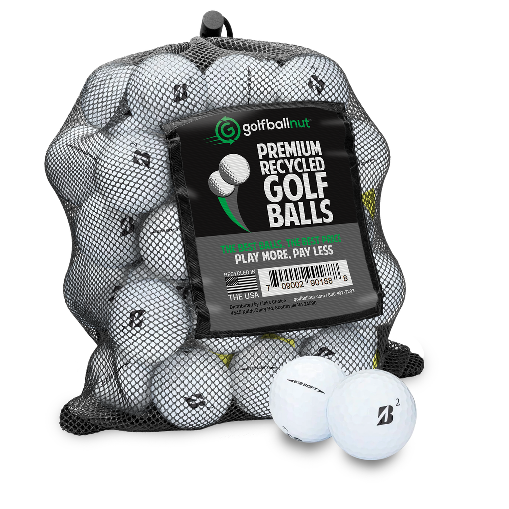 Used Bridgestone Mix Golf Balls - Mesh Bag
