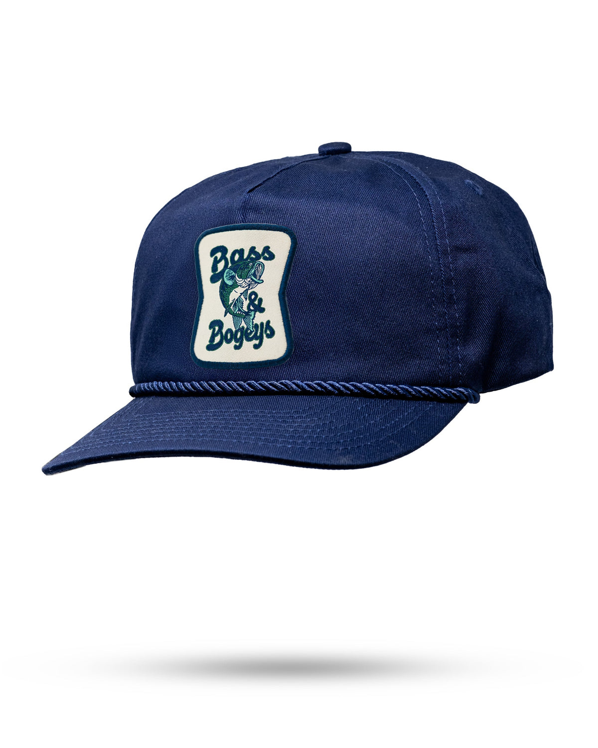 Heritage Golf Rope Hat - Bass and Bogeys - Navy