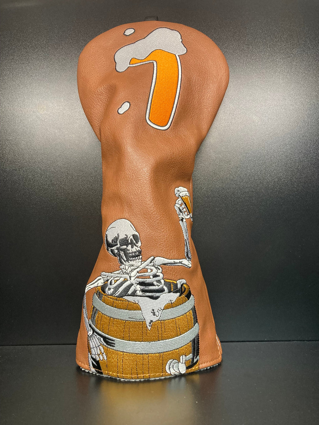 Bones, Beer, & Barrel Magnetic Headcover