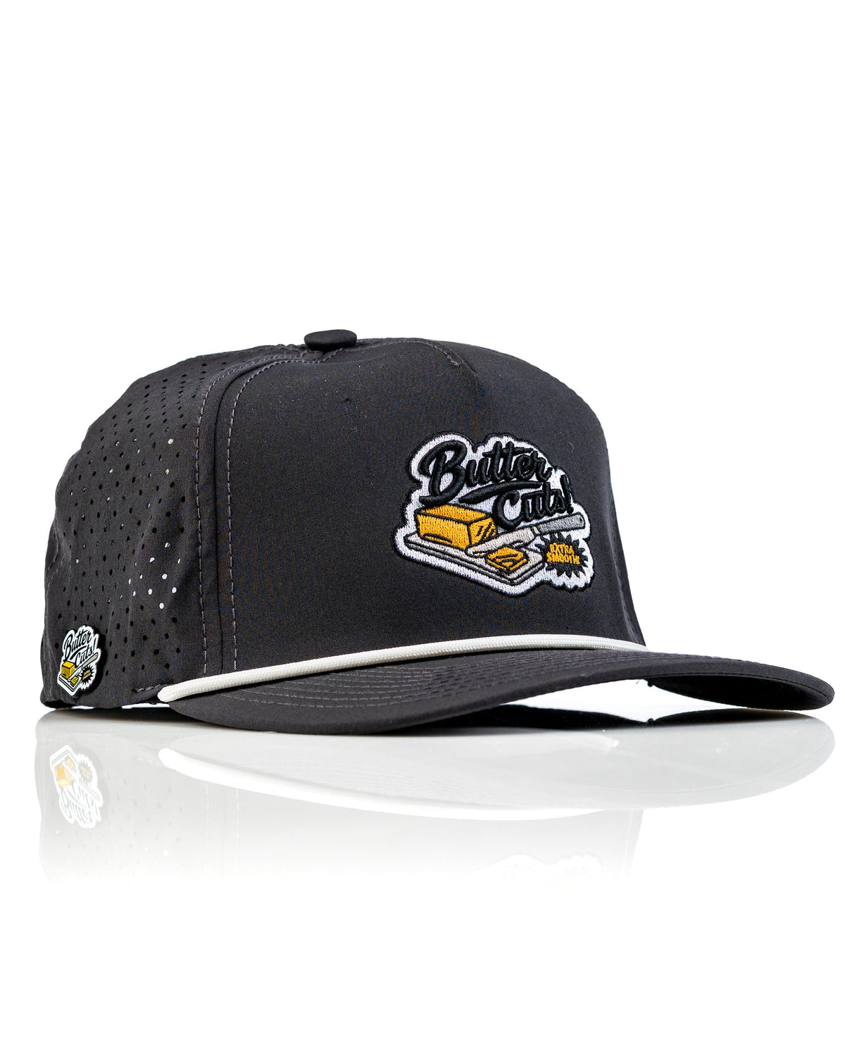 Perforated Golf Rope Hat - Butter Cut