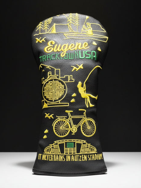 Eugene Track Town USA Headcover