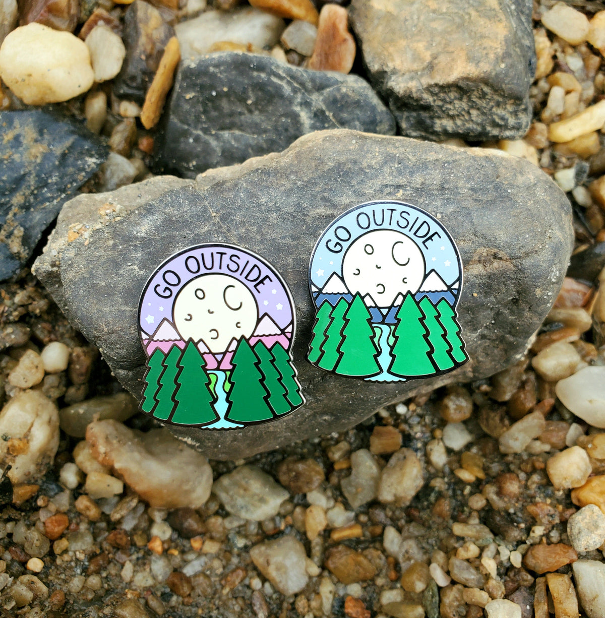 Go Outside Pin