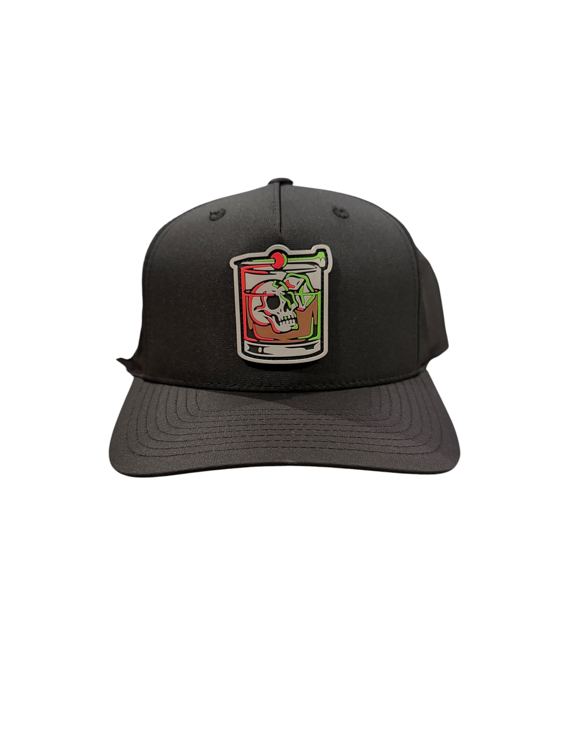 Swag Golf Skull Old Fashioned Hat - New Black Rope Snapback