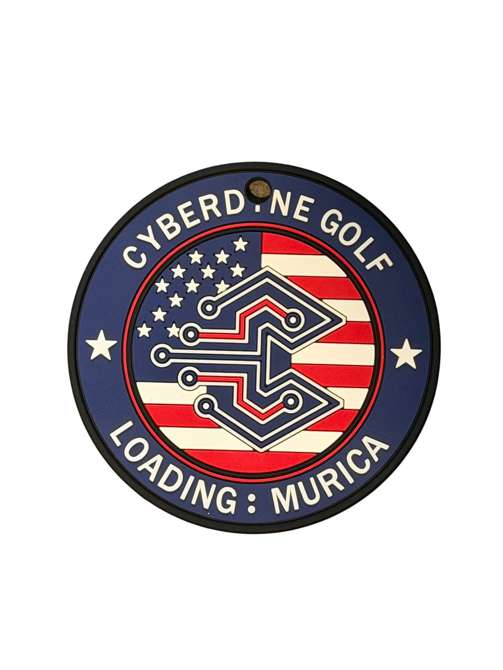 Cyberdine Golf - Patriotic Silicone Putting Disc
