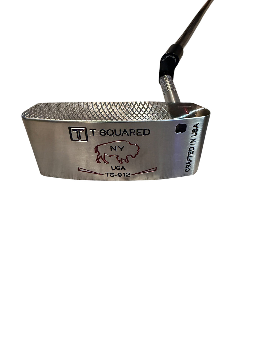 T Squared TS-912 Mid-Mallet Tour Putter - Right Handed 35" (Like New, w/ Headcover)