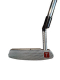 T Squared TS-912 Mid-Mallet Tour Putter - Right Handed 35" (Like New, w/ Headcover) - Satin Chrome