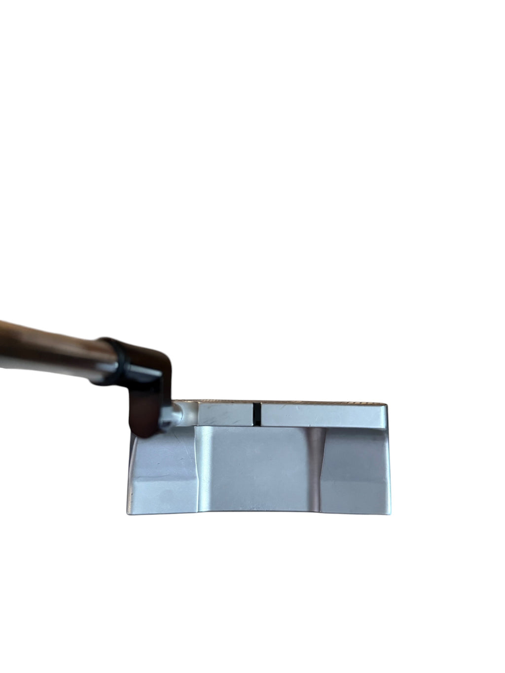 T Squared TS-912 Mid-Mallet Tour Putter - Right Handed 35" (Like New, w/ Headcover) - Satin Chrome