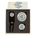 Cyberdine Golf Ball Marker & Divot Tool Set — Premium Metal/Enamel