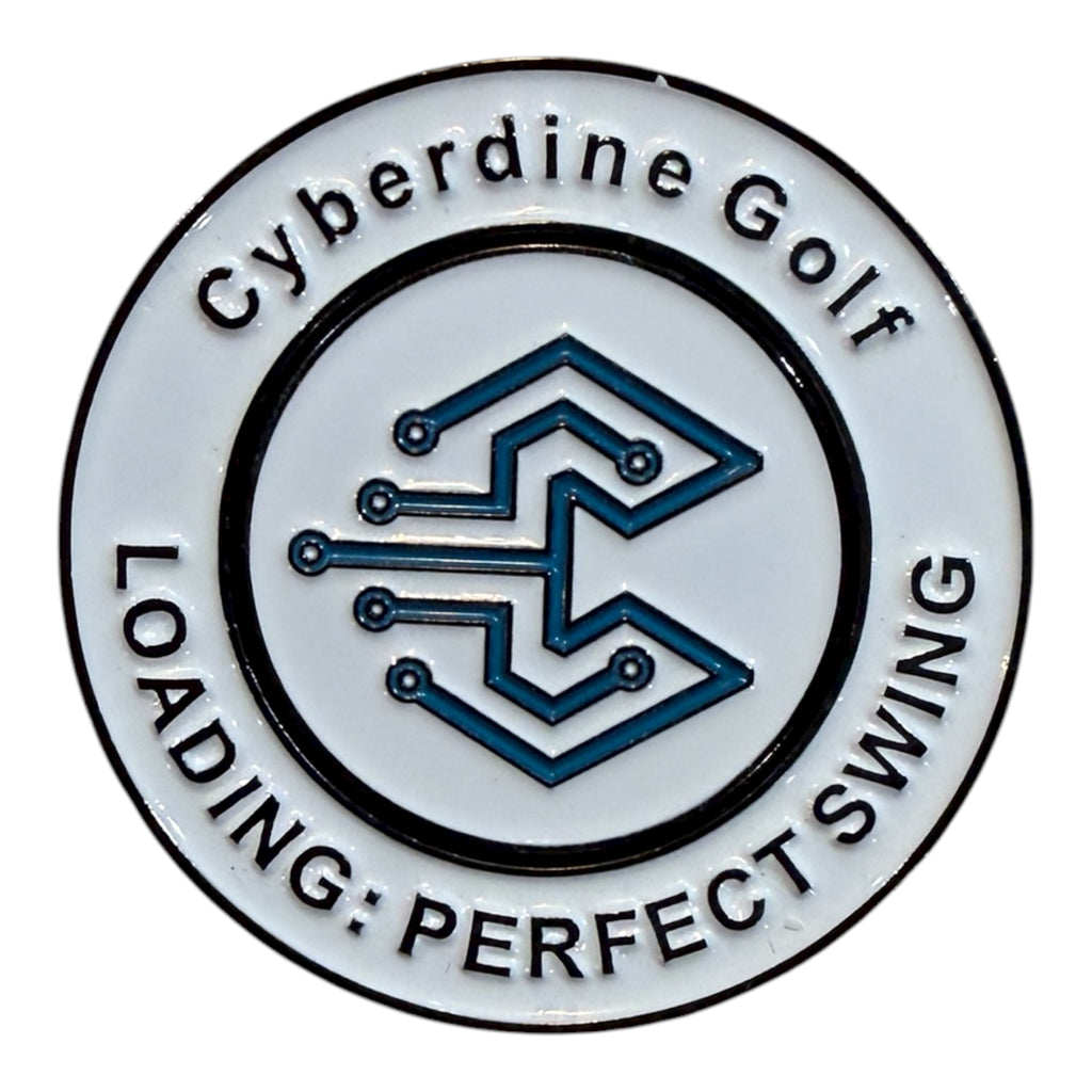 Cyberdine Golf Ball Marker & Divot Tool Set — Premium Metal/Enamel