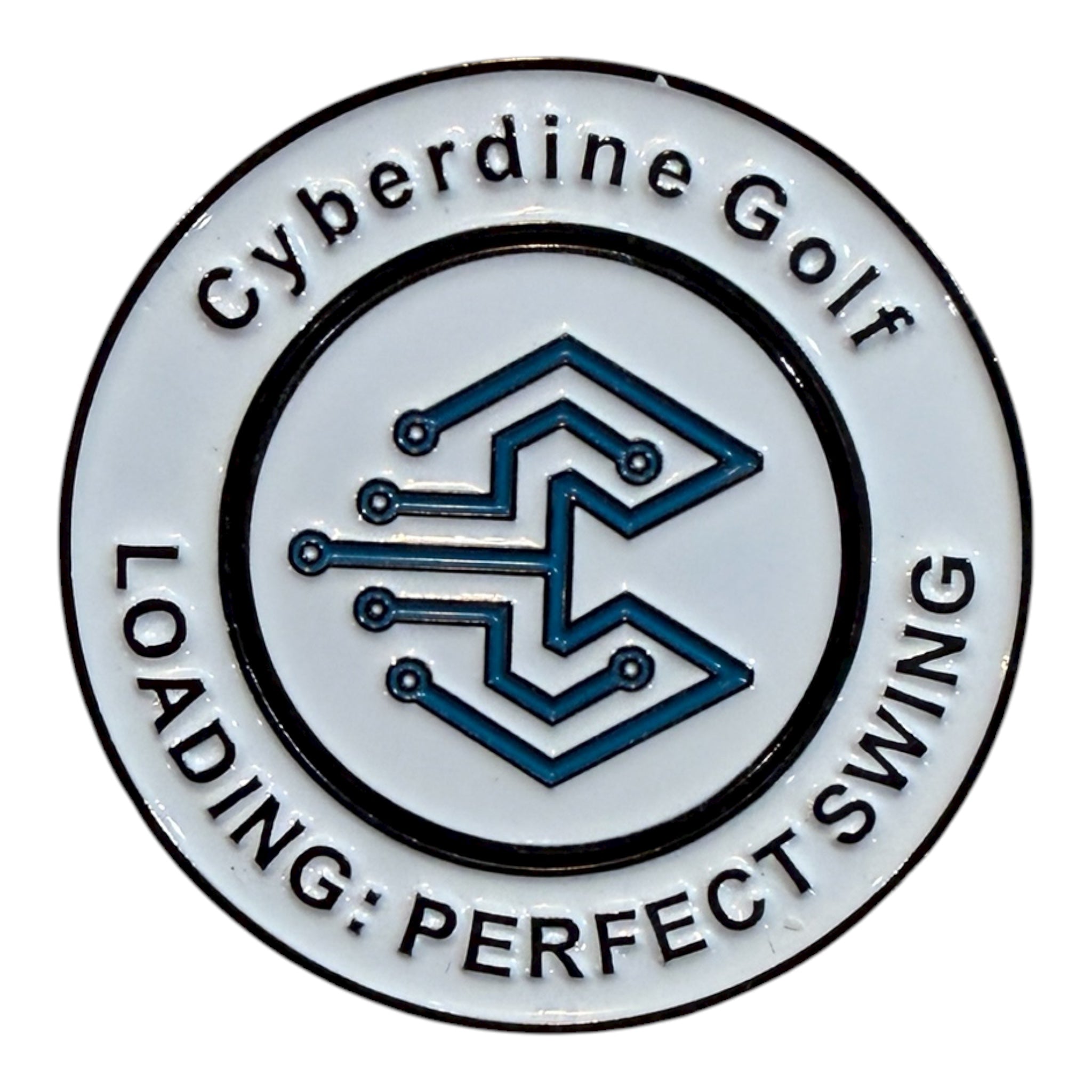 Cyberdine Golf Ball Marker & Divot Tool Set — Premium Metal/Enamel