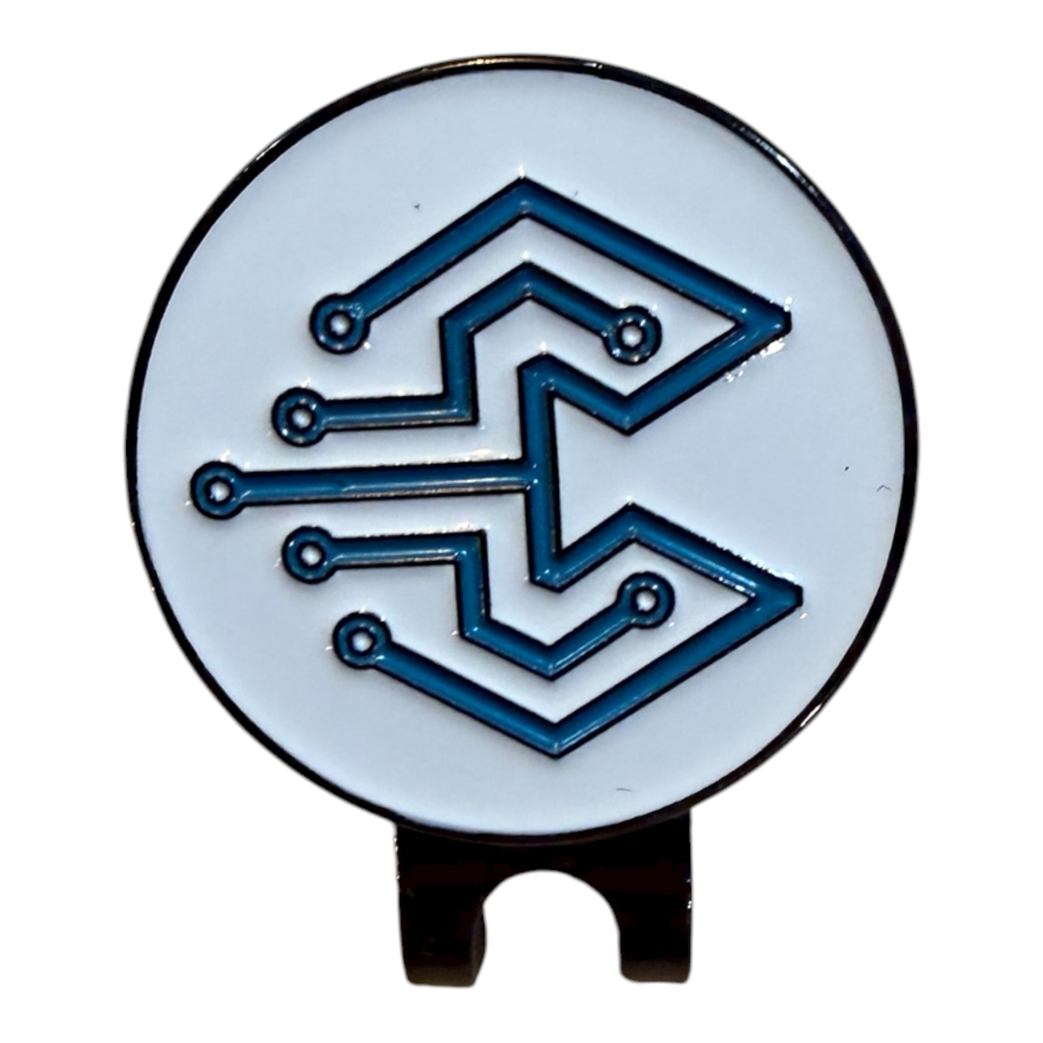 Cyberdine Golf Ball Marker & Divot Tool Set — Premium Metal/Enamel