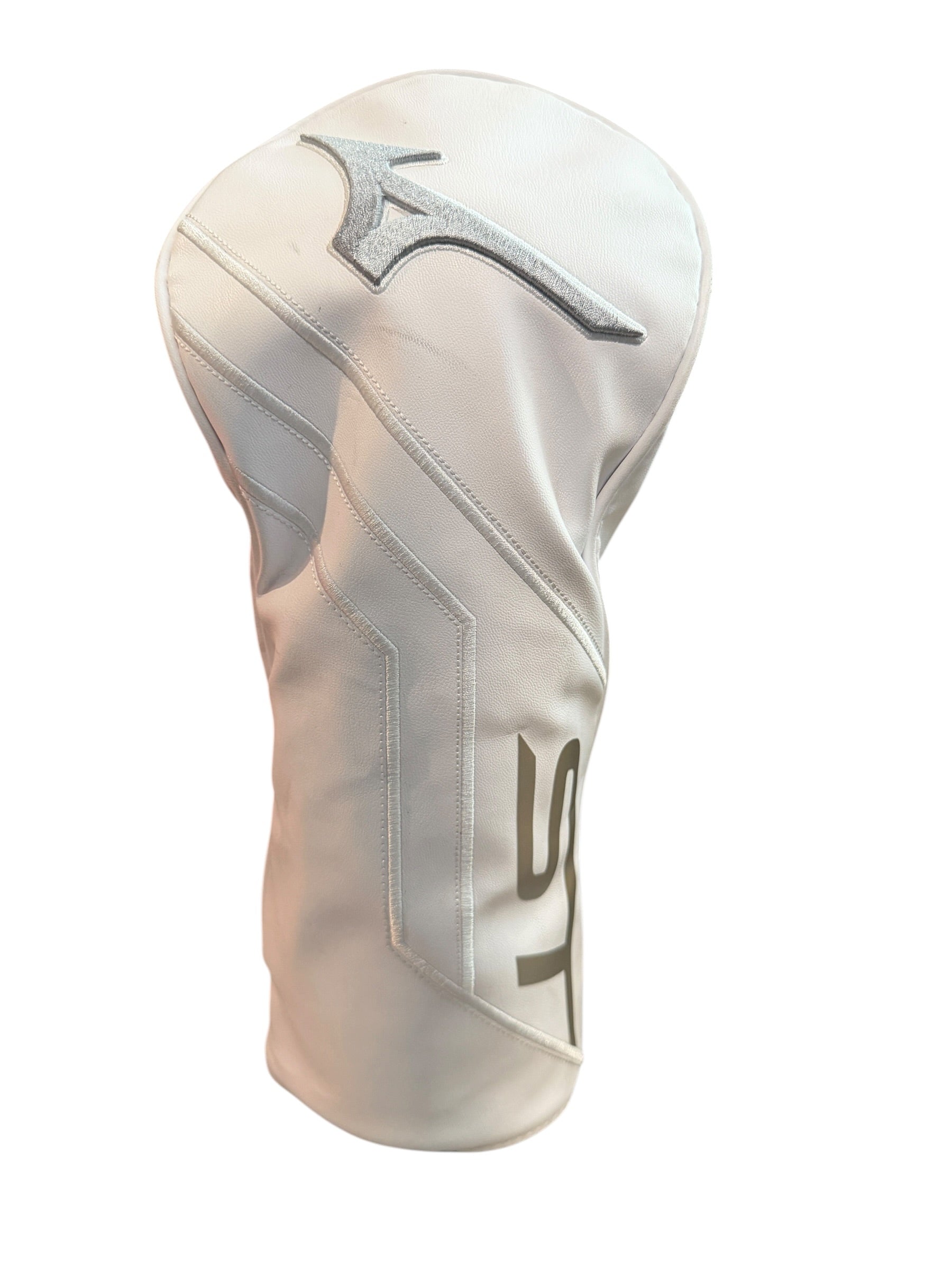 Mizuno ST Driver/Fairway/Hybrid Headcover — White/Silver