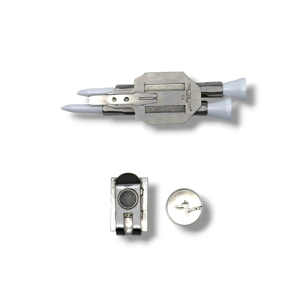PREORDER: The Tee Clip® V.V Premium Kit – Patent Pending Magnetic Golf Multi-Tool System