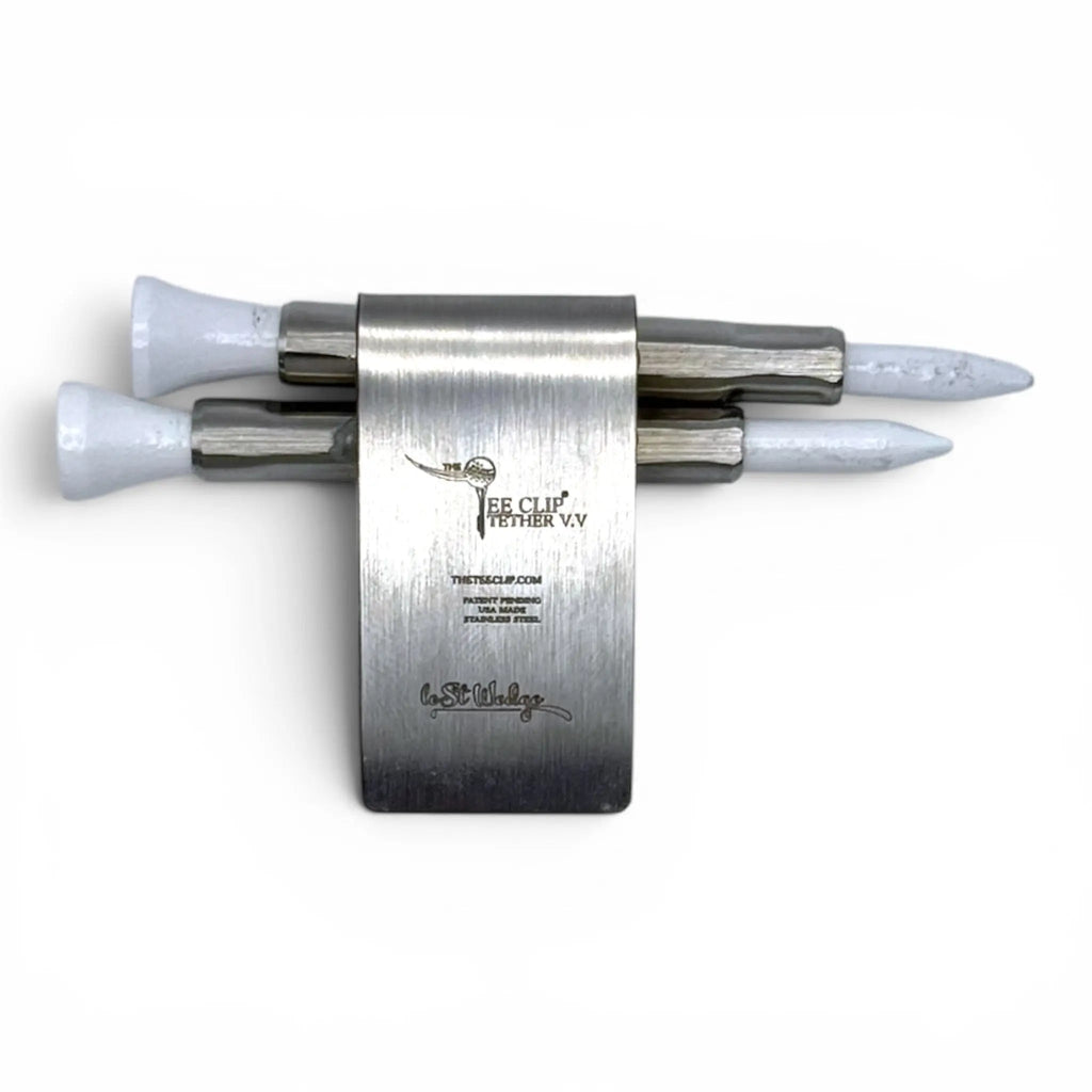 PREORDER: The Tee Clip® Tether V.V – Patent Pending Belt & Waistband Golf Tee Holder