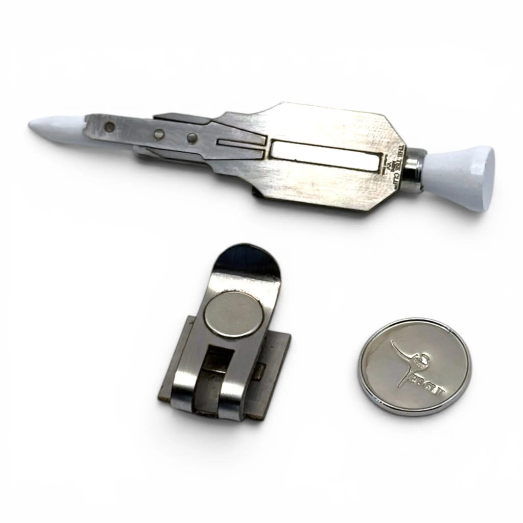 PREORDER: The Tee Clip® MINI V.V – Patent Pending Compact Magnetic Golf Multi-Tool System