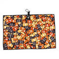 Hot Sauce Golf Towel | Premium Double-Sided Microfiber | Heavy-Duty Magnetic Towel with Carabiner Clip | 24 x 16 in