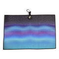 Northern Lights Golf Towel | Premium Double-Sided Microfiber | Heavy-Duty Magnetic Towel with Carabiner Clip | 24 x 16 in